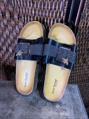 Henry Ferrera Slides with Dragonfly Size 9